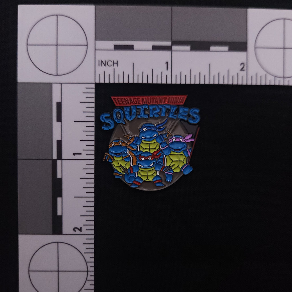 Teenage Ninja Mutant Squirtles Pin