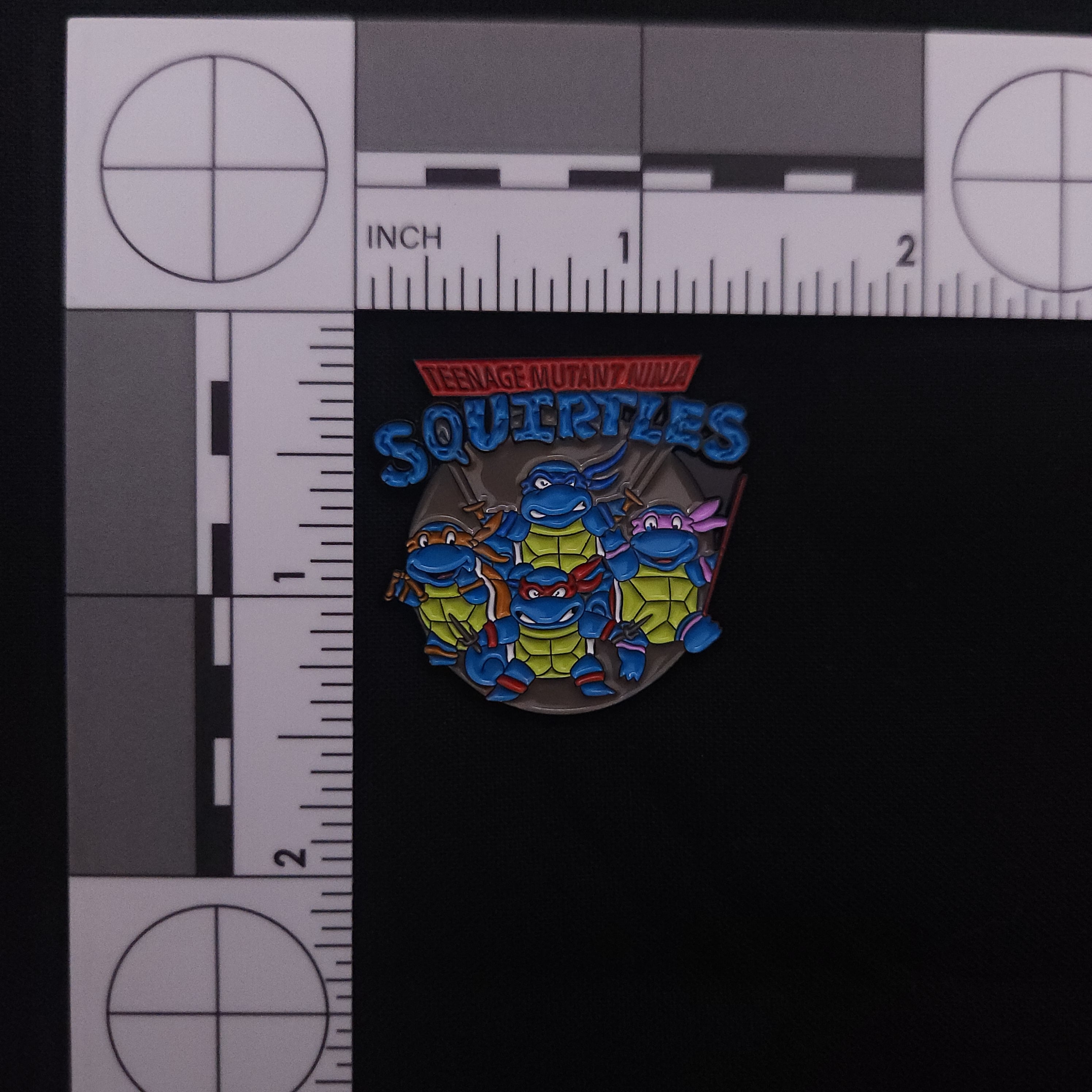 Teenage Ninja Mutant Squirtles Pin