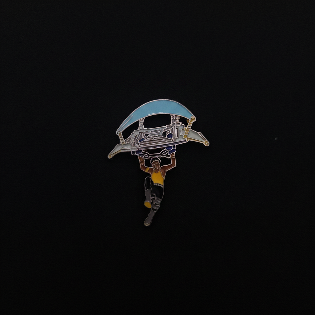 Fortnite Glider Parachute Pin