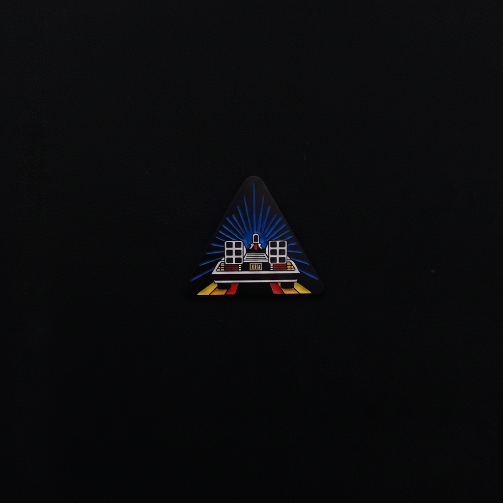 Movies Back to the Future Delorean Rear Pin