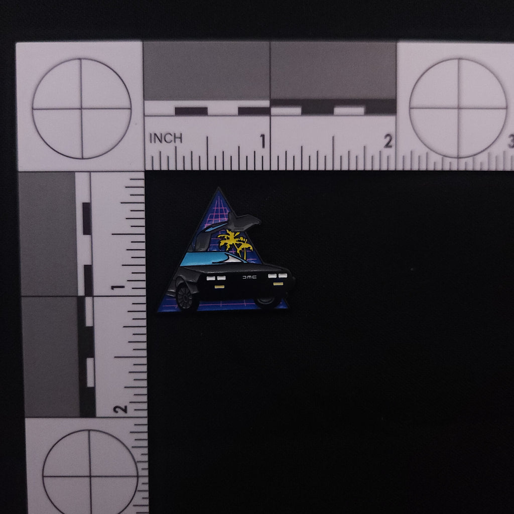 Movies Back to the Future Delorean Pin