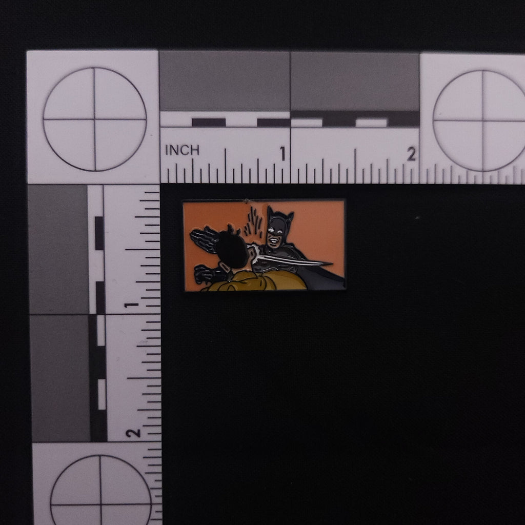 DC Comics Batman and Robin Meme Pin