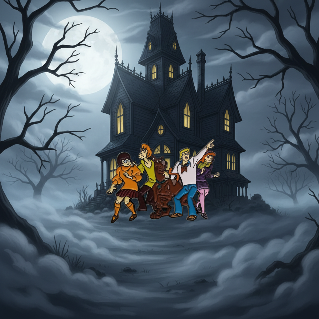Scooby Doo Scooby and the Gang Pin