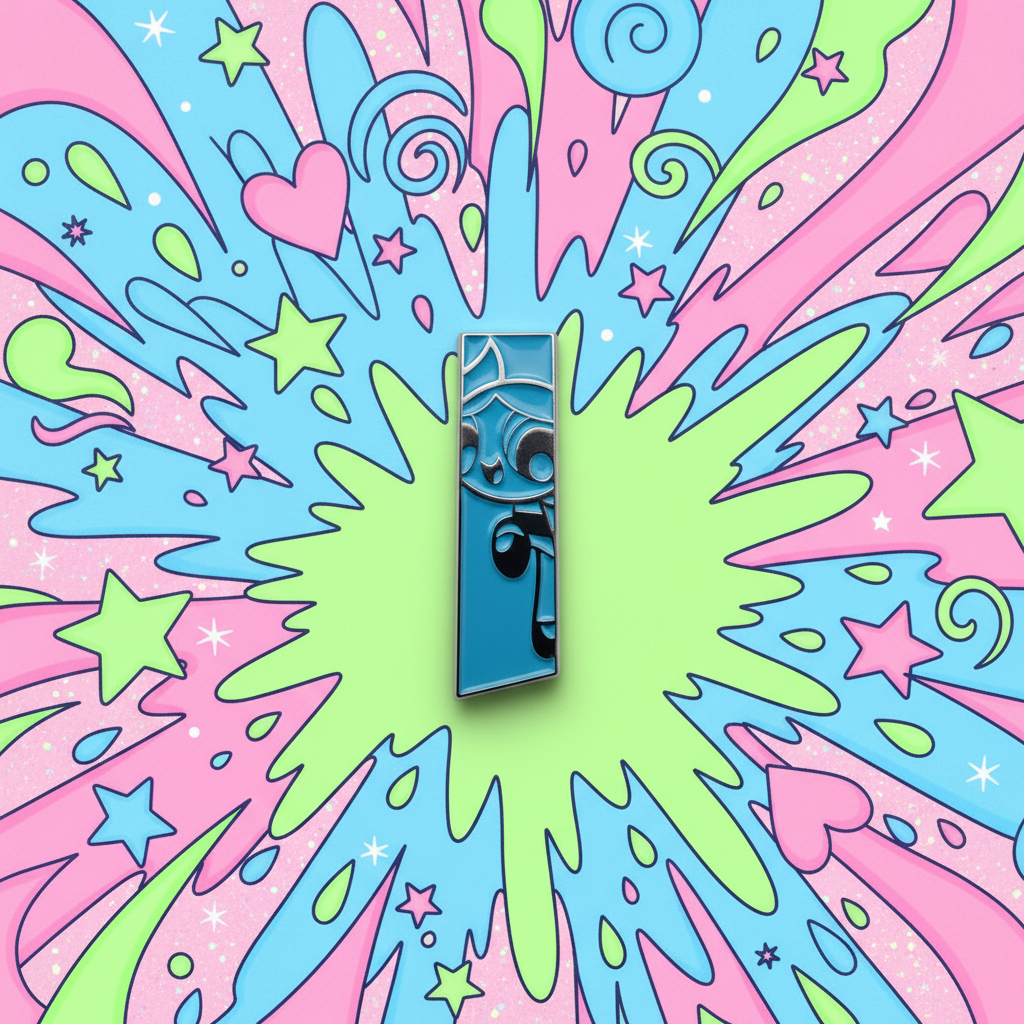 Powerpuff Girls Character Bar Pins