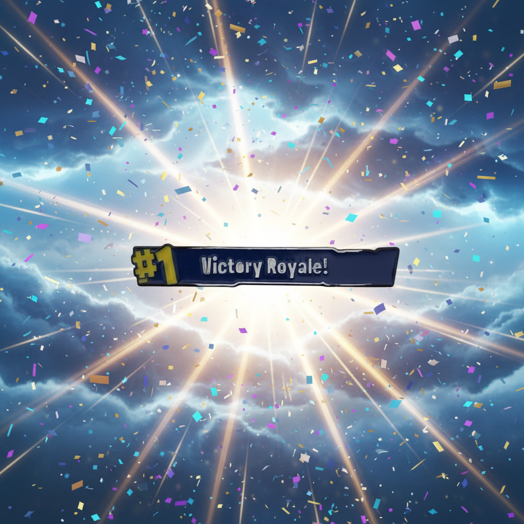 Fortnite Victory Royale Pin