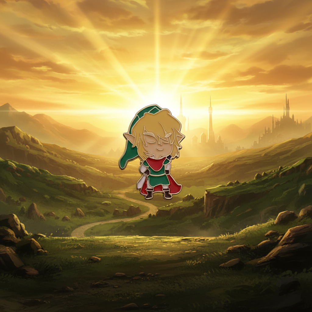 The Legend of Zelda Proud Link Pin