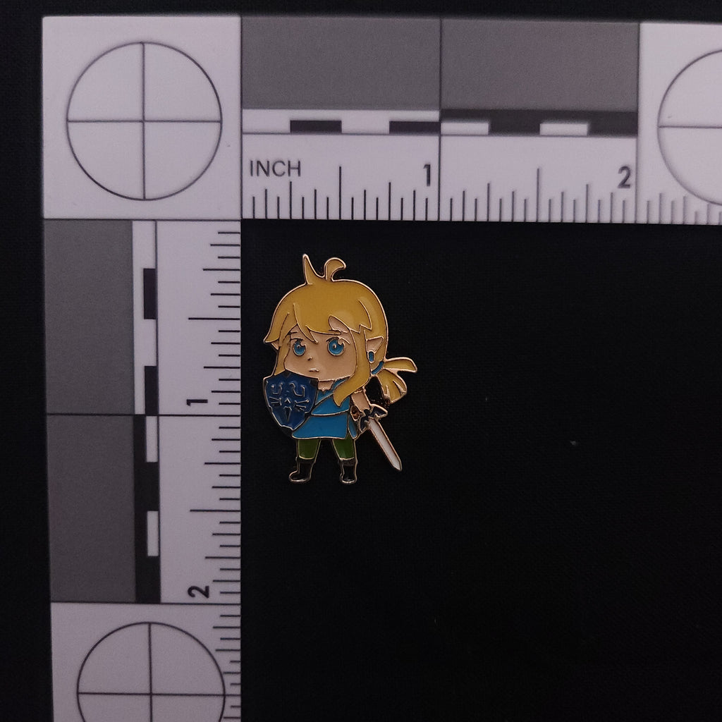The Legend of Zelda Link and Shield Pin