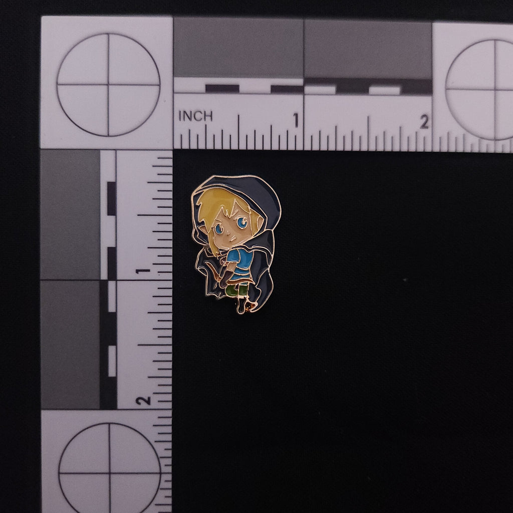 The Legend of Zelda Cloaked Link Pin