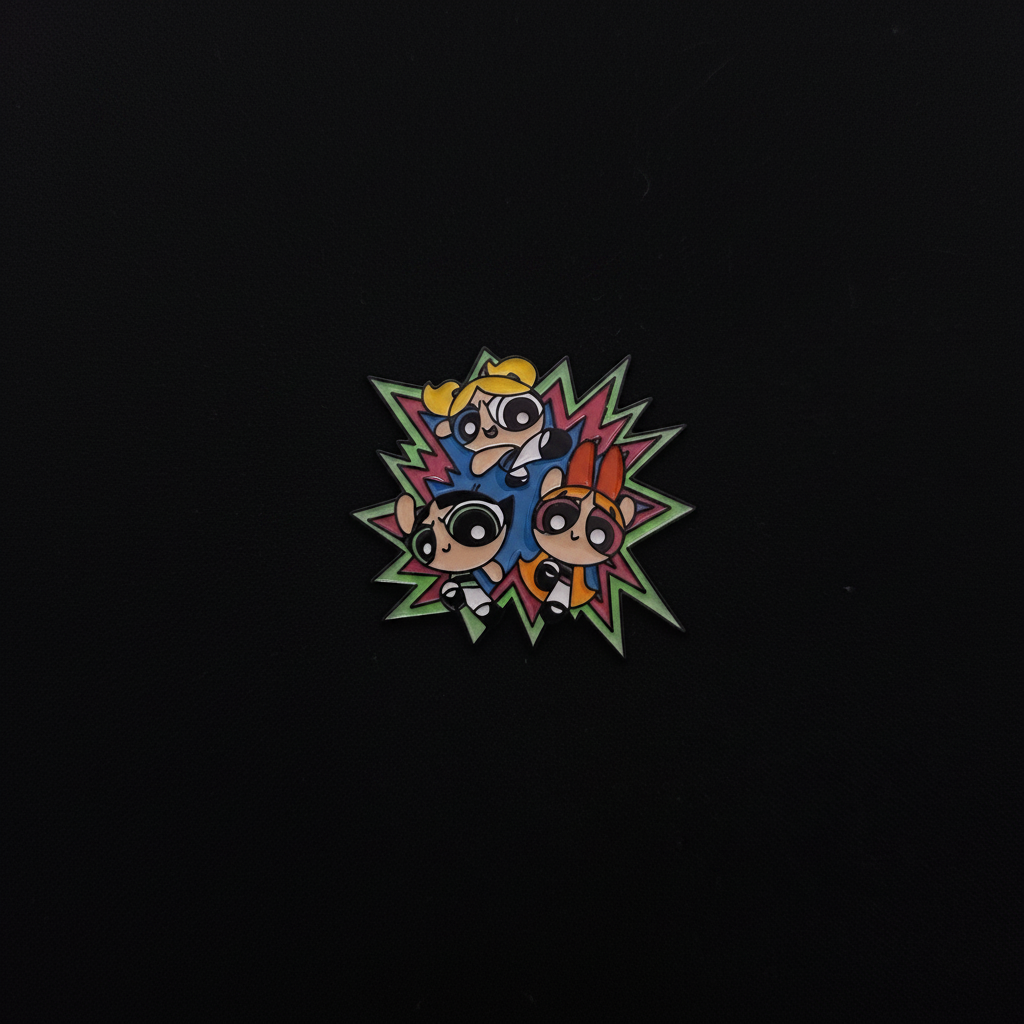 Powerpuff Girls Action Pin