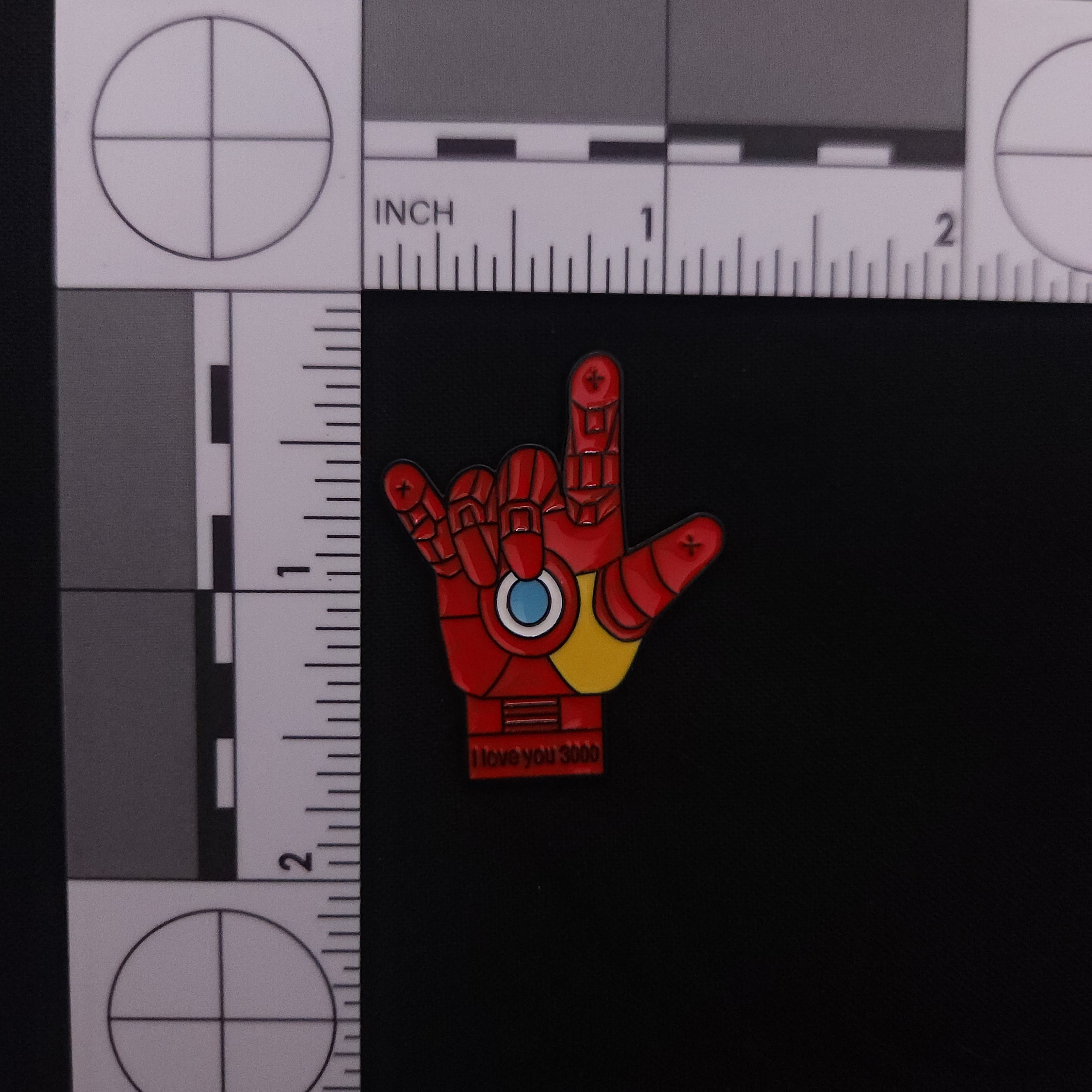 Marvel Iron Man I Love You 3000 Pin