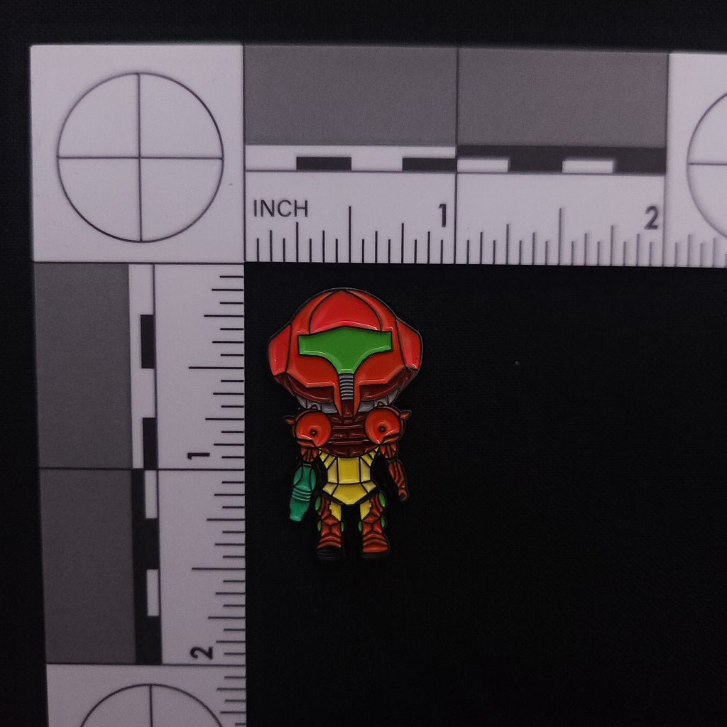 Metroid Samus Pin