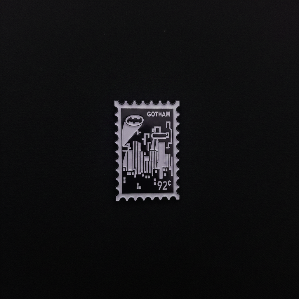 DC Comics Gotham City Stamp Pin