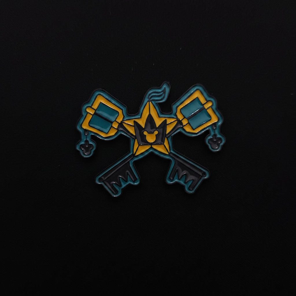 Kingdom Hearts Keyblades Pin