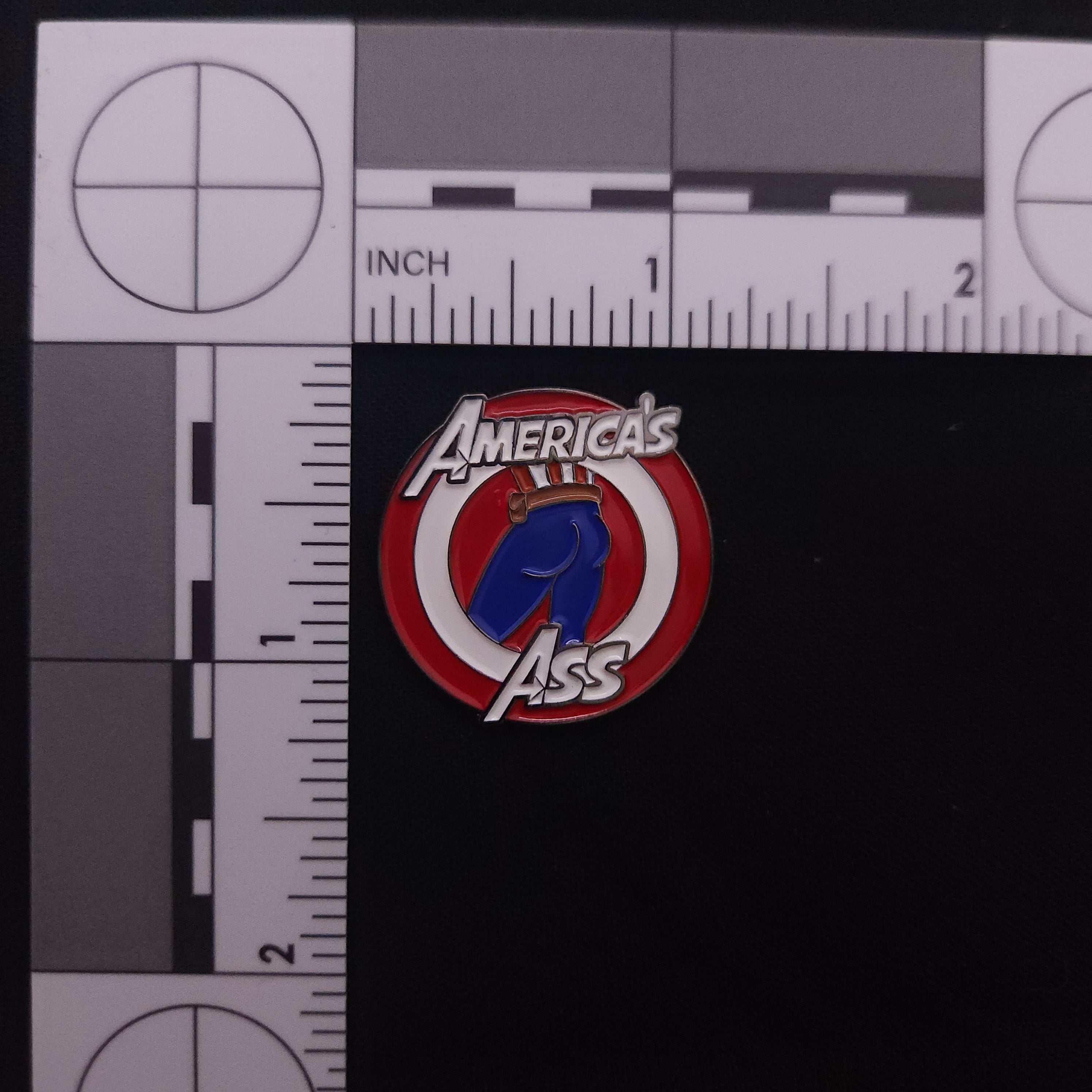 Marvel America's Ass Pin