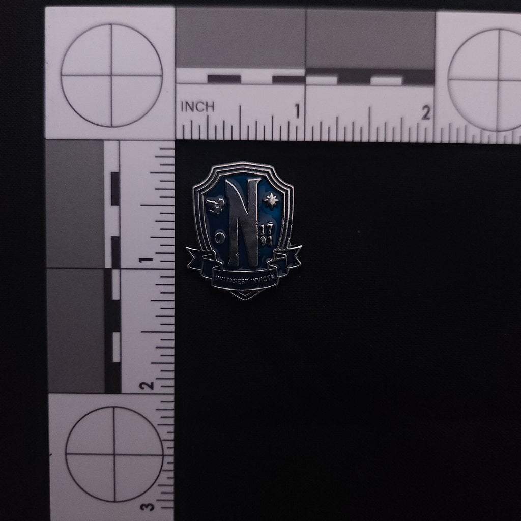 Wednesday Nevermore Academy Pin
