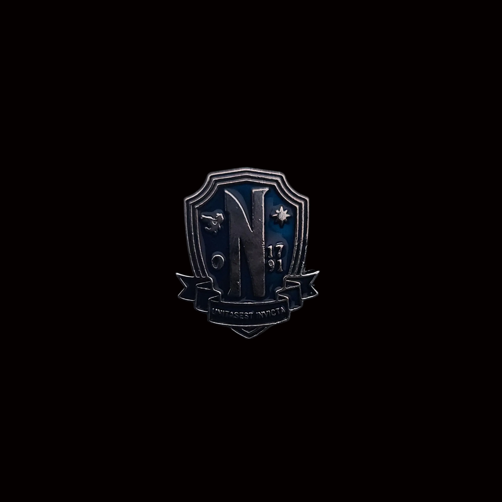 Wednesday Nevermore Academy Pin
