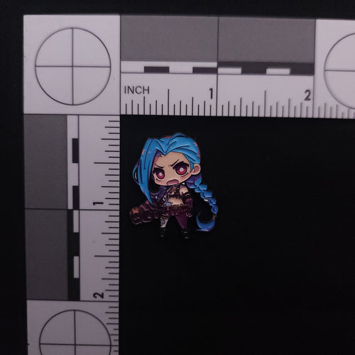 Arcane Chibi Jinx Pin