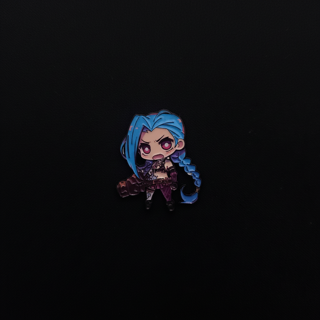Arcane Chibi Jinx Pin
