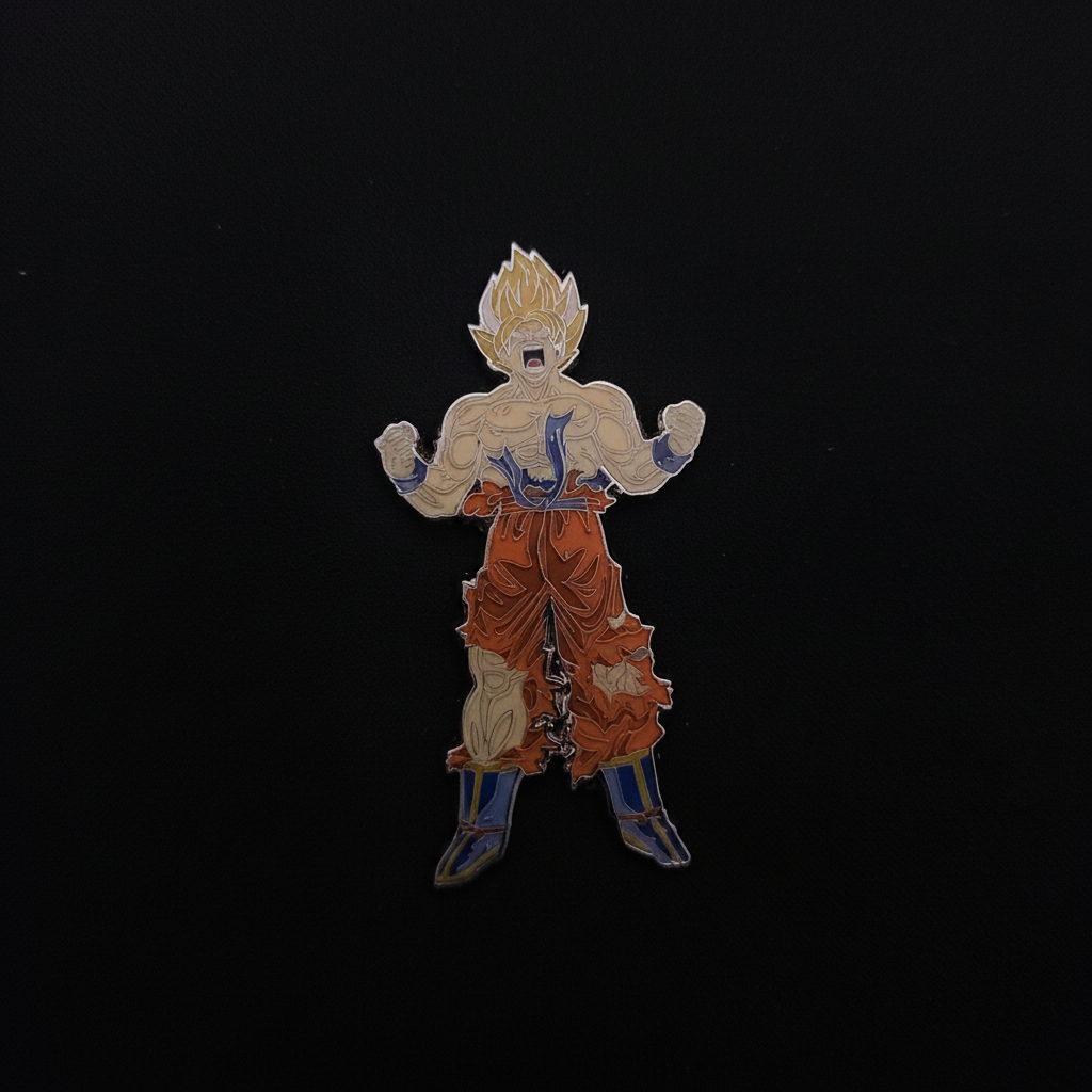 Dragon Ball Super Saiyan Goku Pin