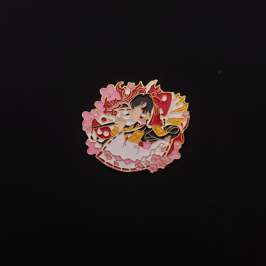 Touhou Project Reimu Pin