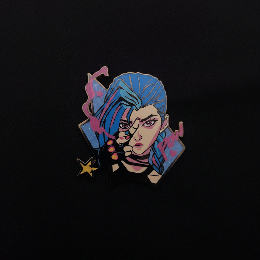Arcane Jinx POW Pin