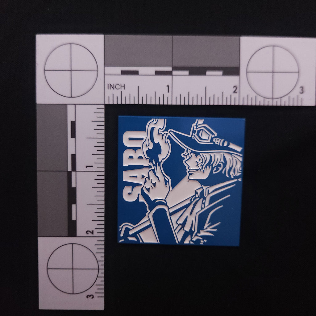 One Piece Sabo Blue Pin