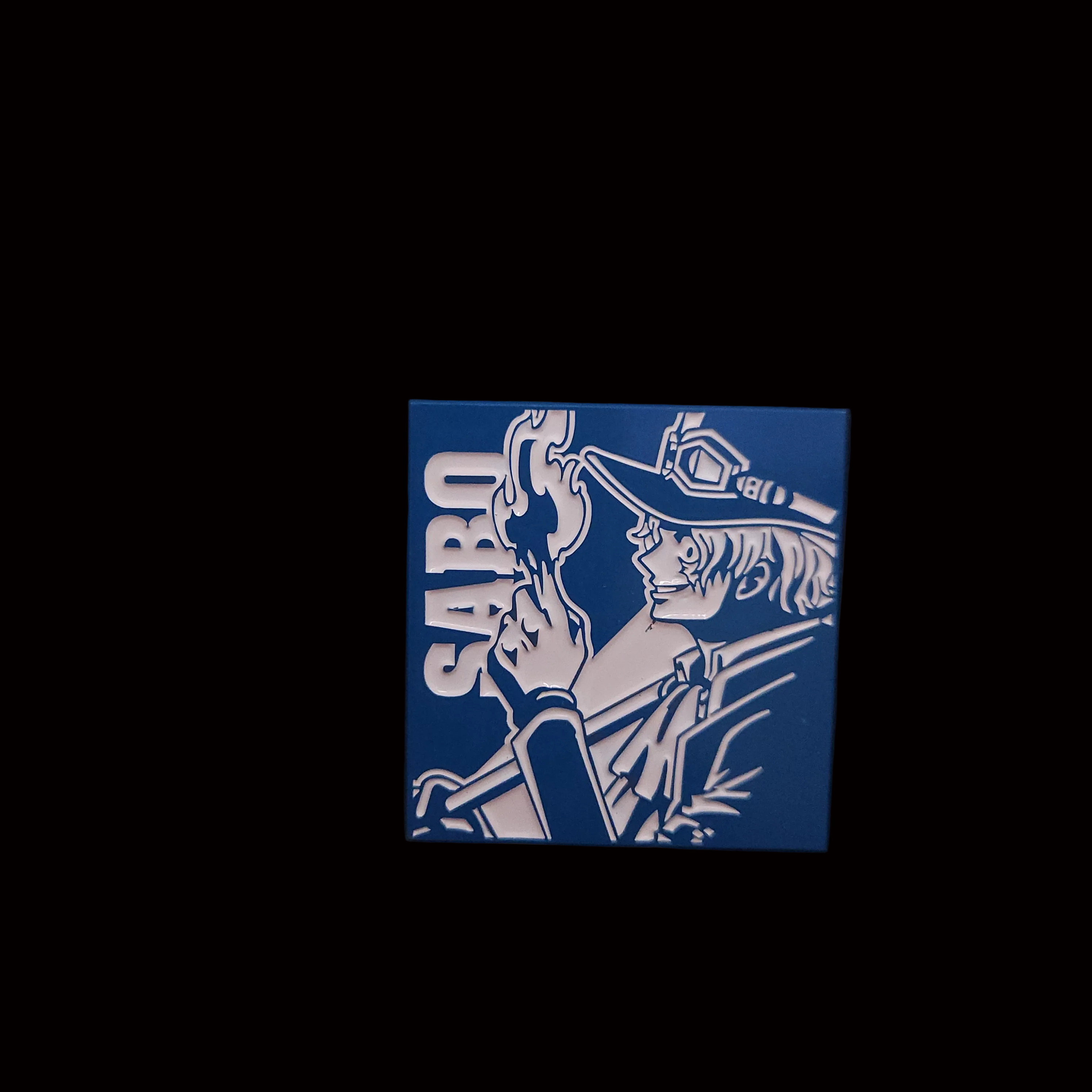 One Piece Sabo Blue Pin