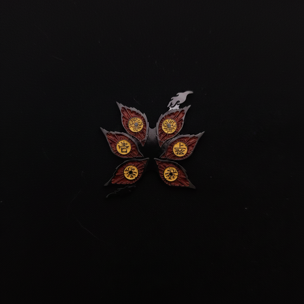 Demon Slayer Kokushibo Pin