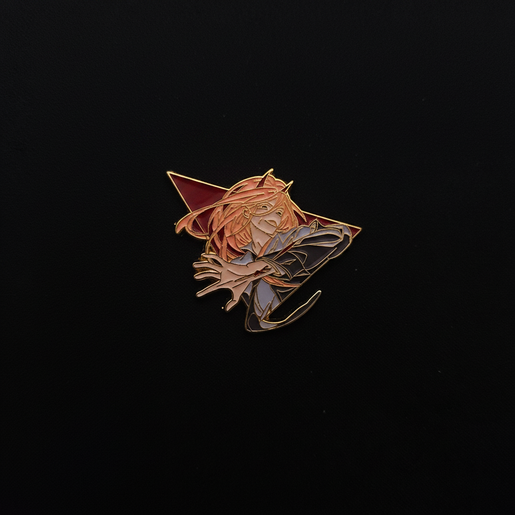 Chainsaw Man Power Action Pin