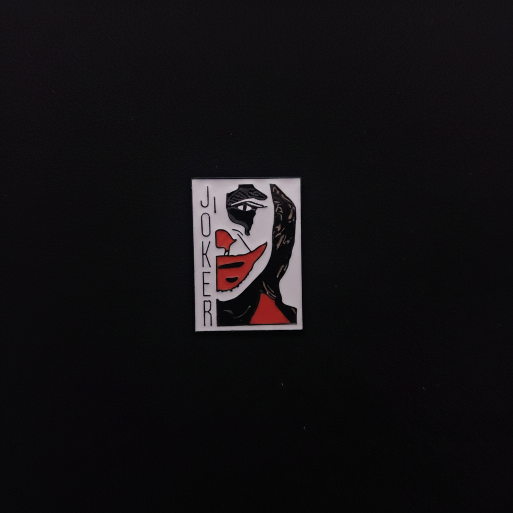 DC Comics “JOKER” Face Pin