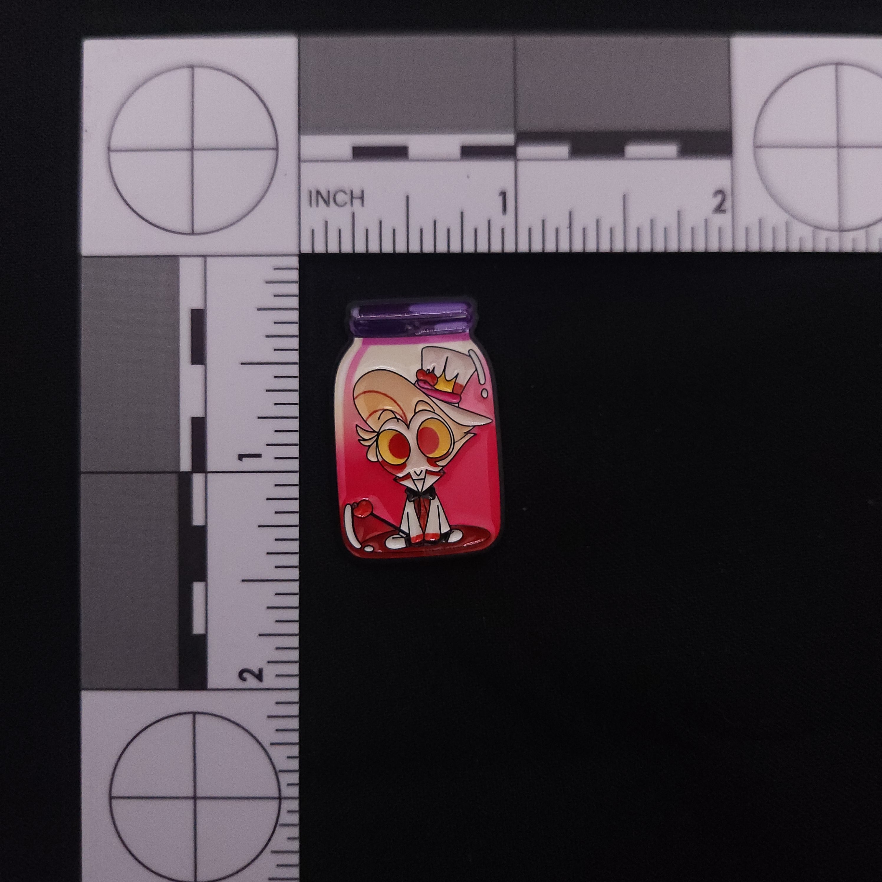 Hazbin Hotel in a Jar Pins