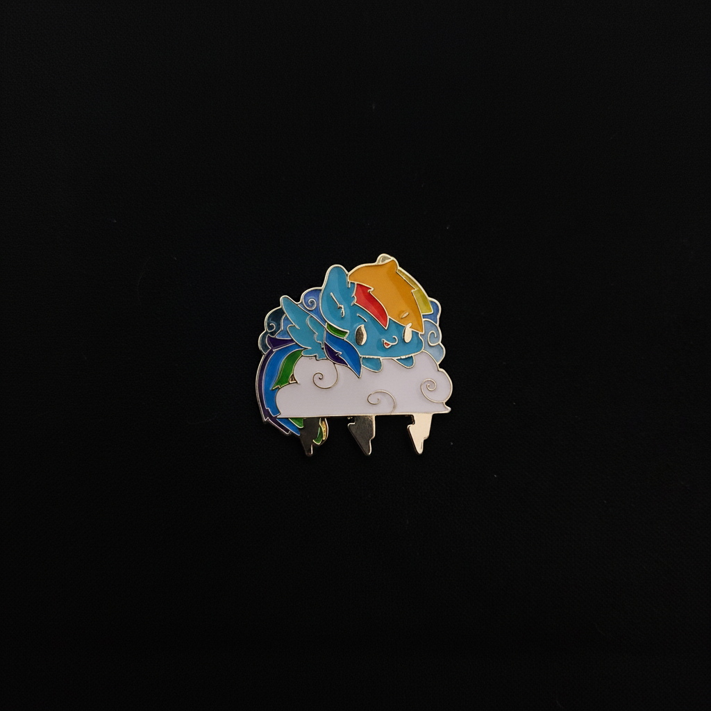 My Little Pony Chibi Pony Pins