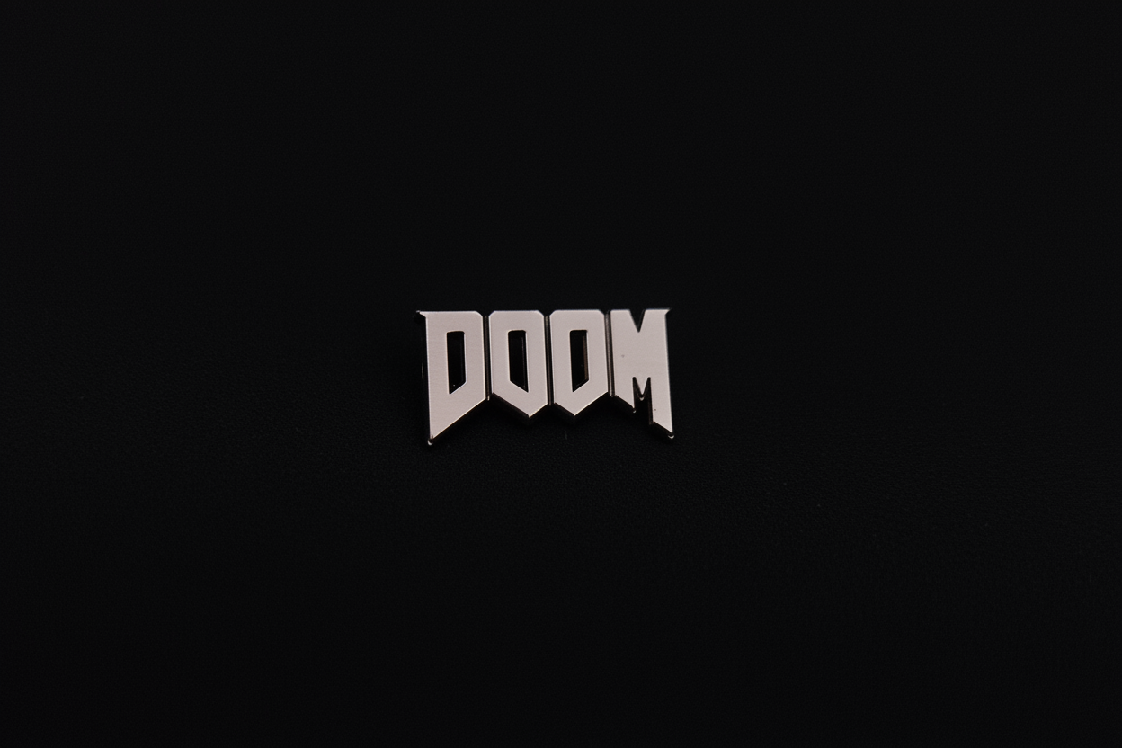 Doom “DOOM” Pin
