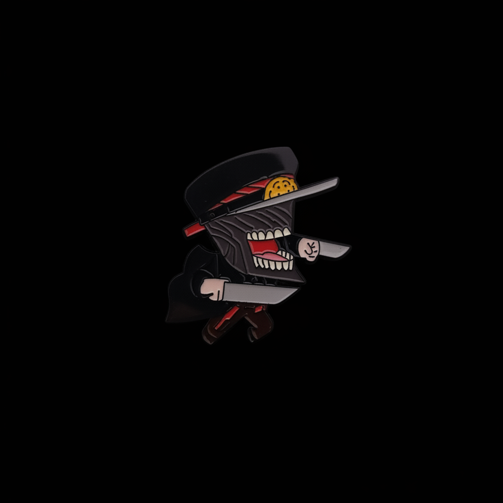 Chainsaw Man Chibi Katana Demon Pin