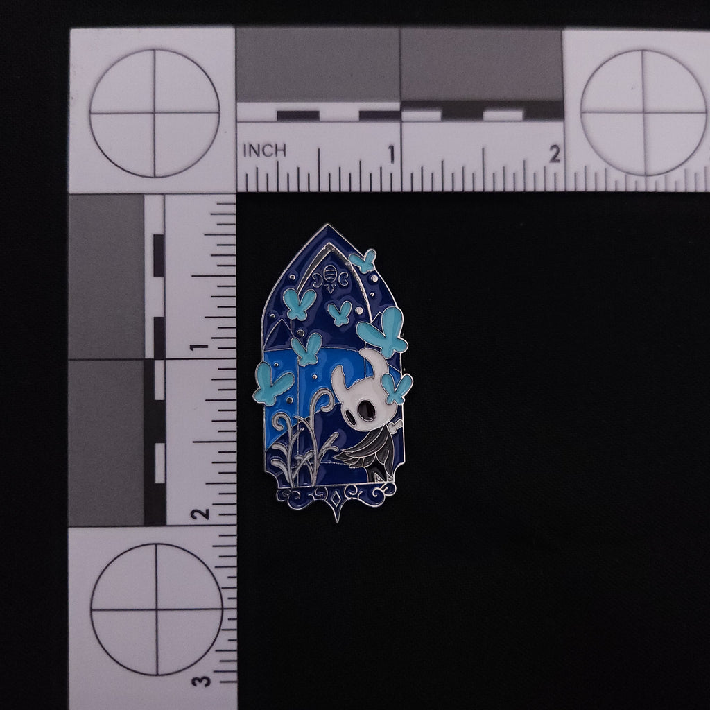 Hollow Knight Blue Butterflies Pin