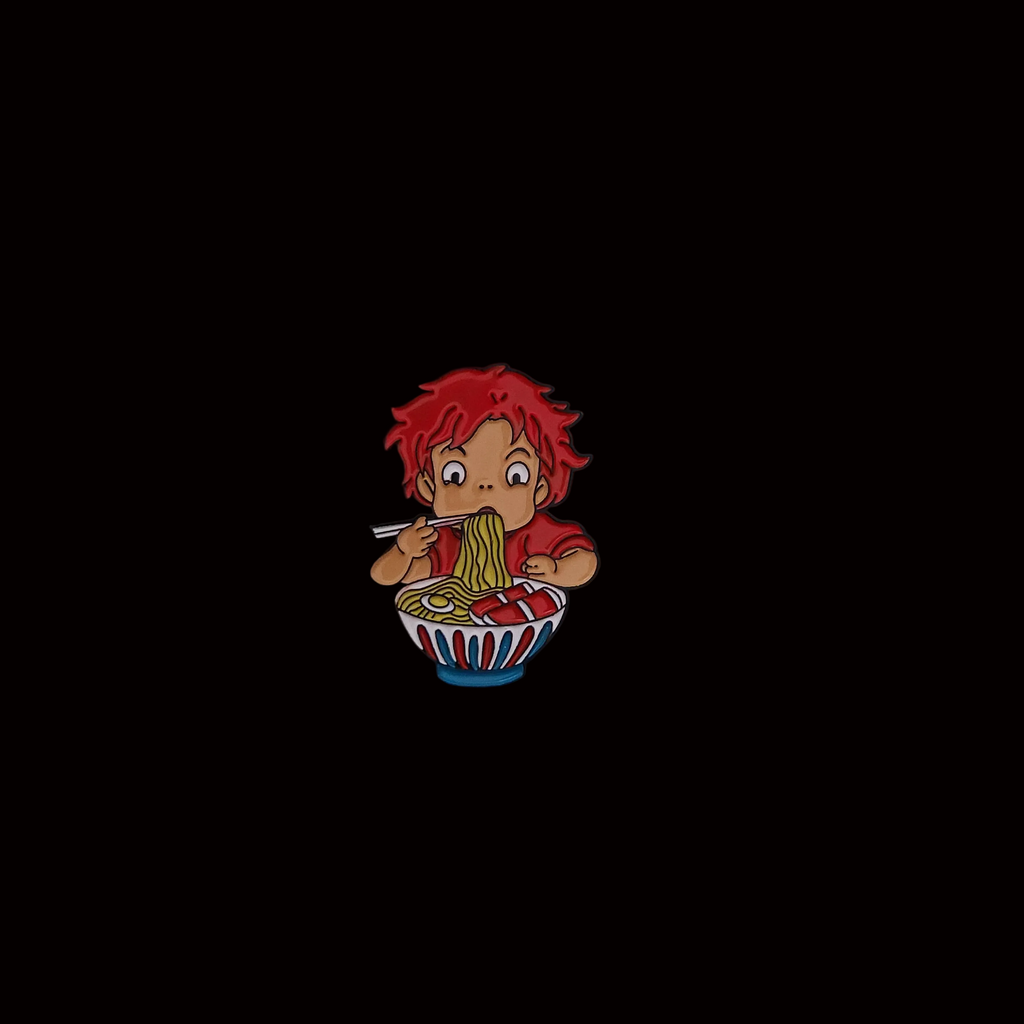 Ponyo and Ramen Pin