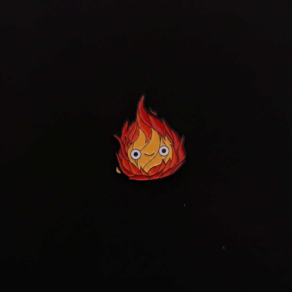 Howl's Moving Castle Calcifer Pin