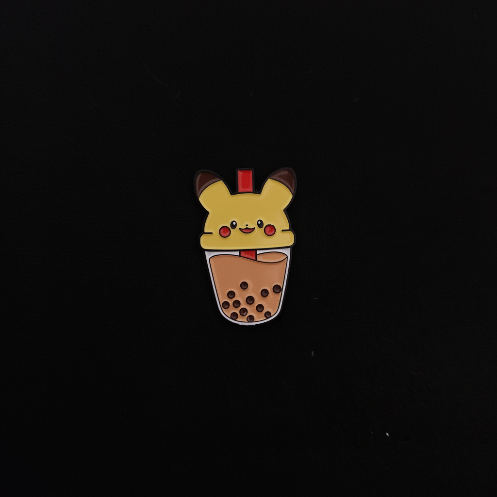 Pokemon Boba Tea Pins