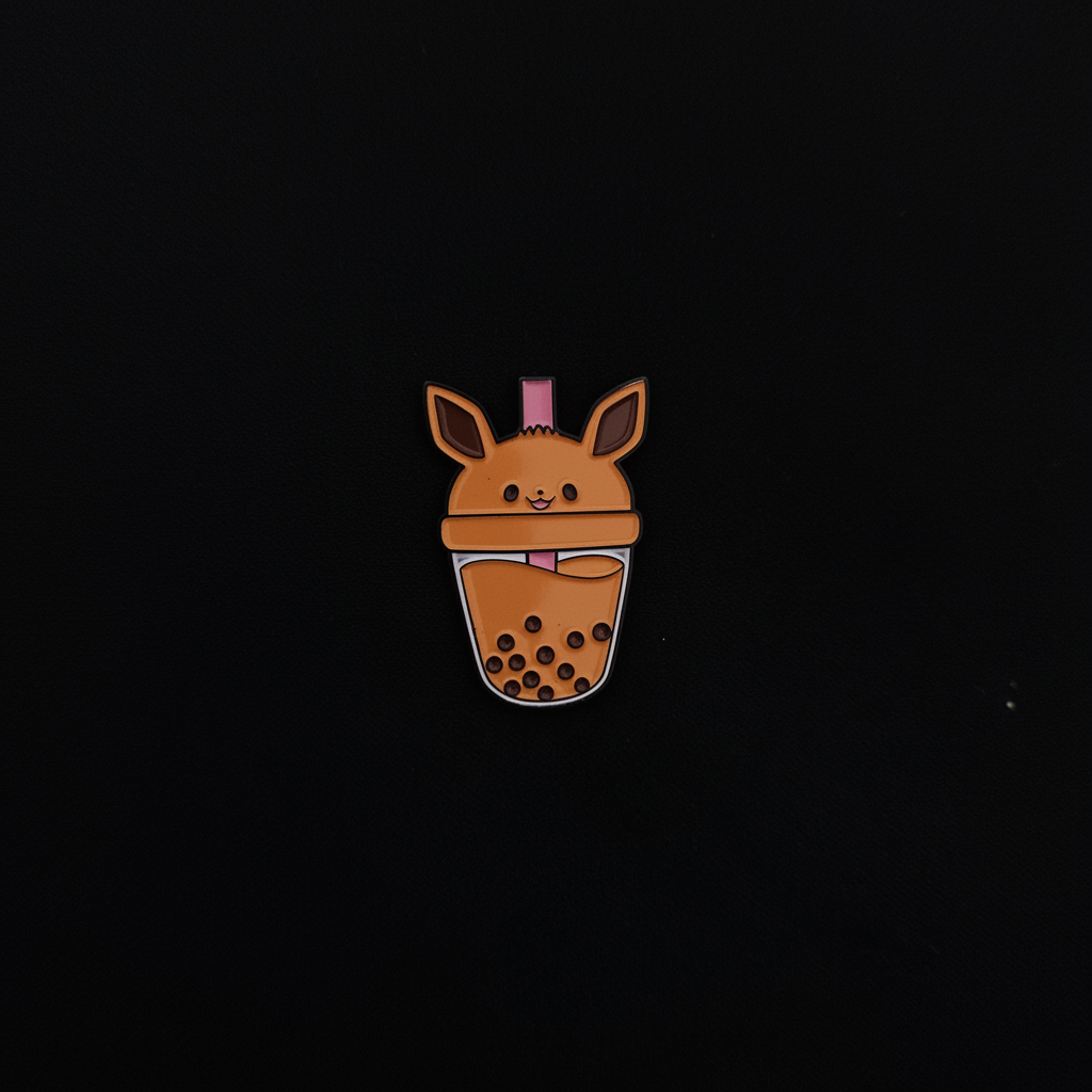 Pokemon Boba Tea Pins