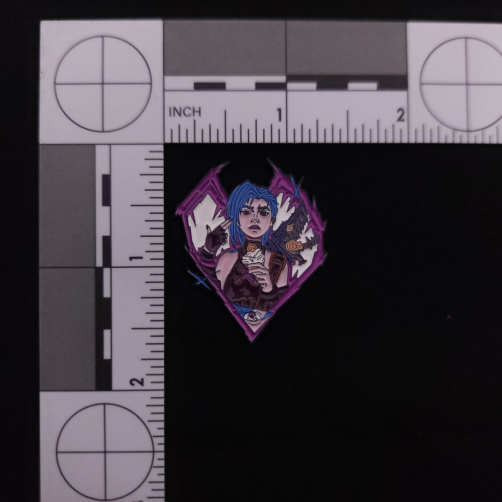 Arcane Jinx Heart Pin