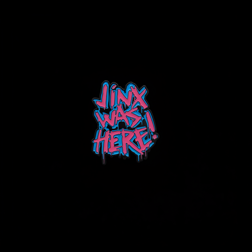 Arcane “JINX WAS HERE” Pin