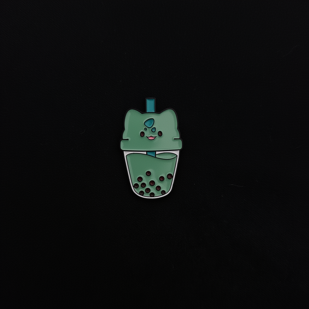 Pokemon Boba Tea Pins