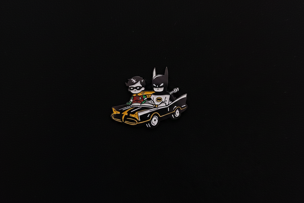 DC Comics 60's Batmobile Pin