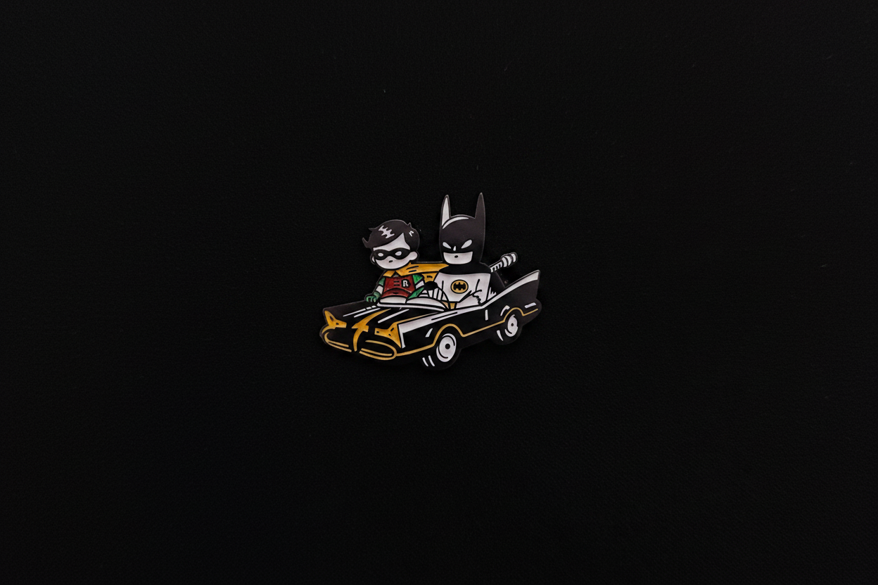 DC Comics 60's Batmobile Pin