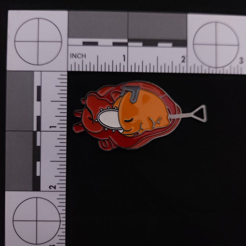 Chainsaw Man Pochita Heart Pin