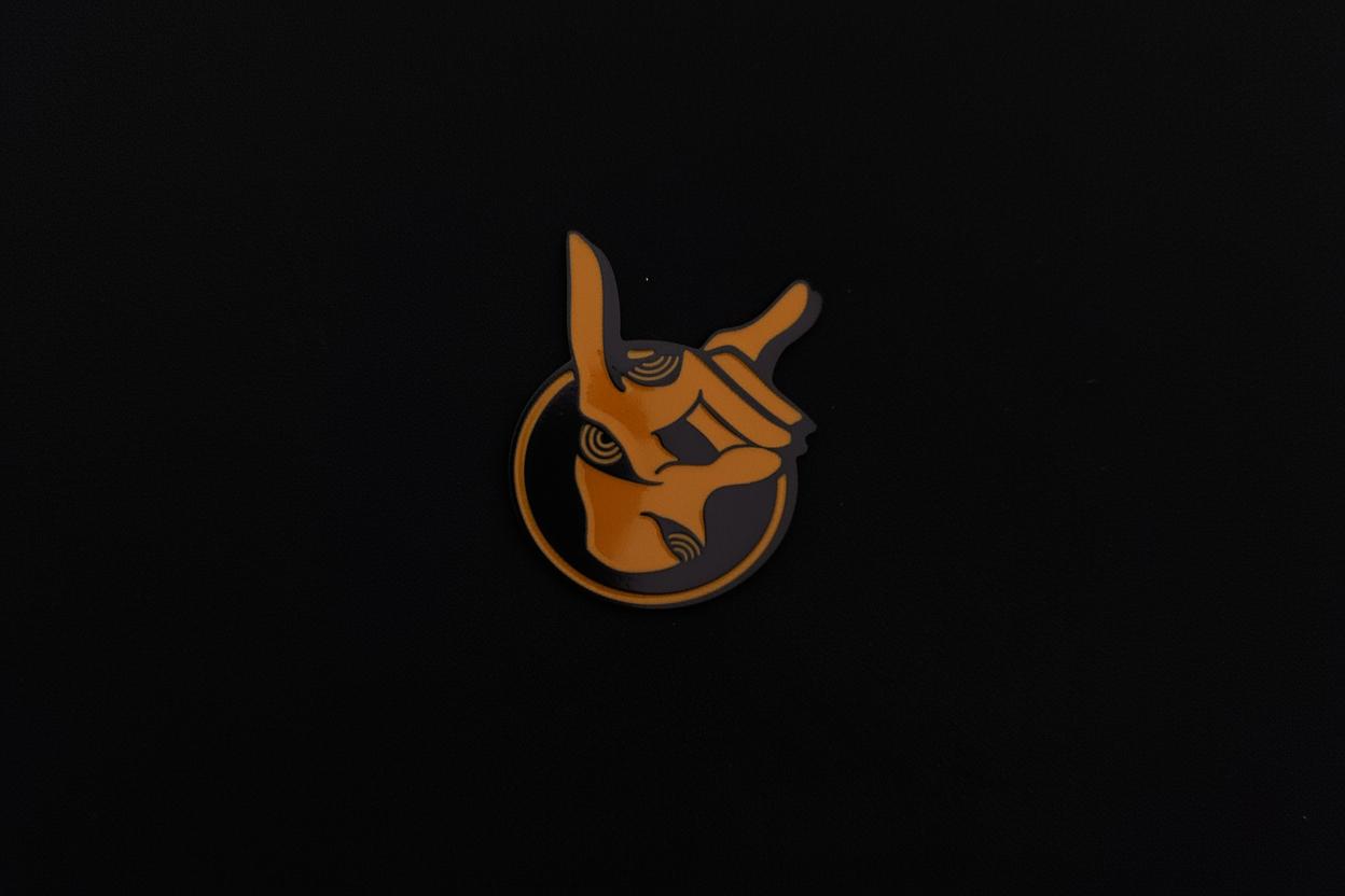 Chainsaw Man Fox Demon Sign Pin