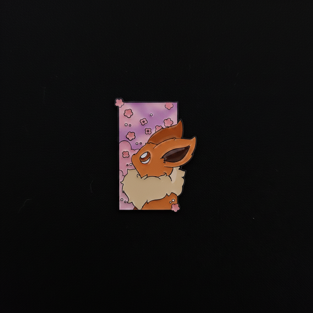 Pokemon Cute Eevee Pin
