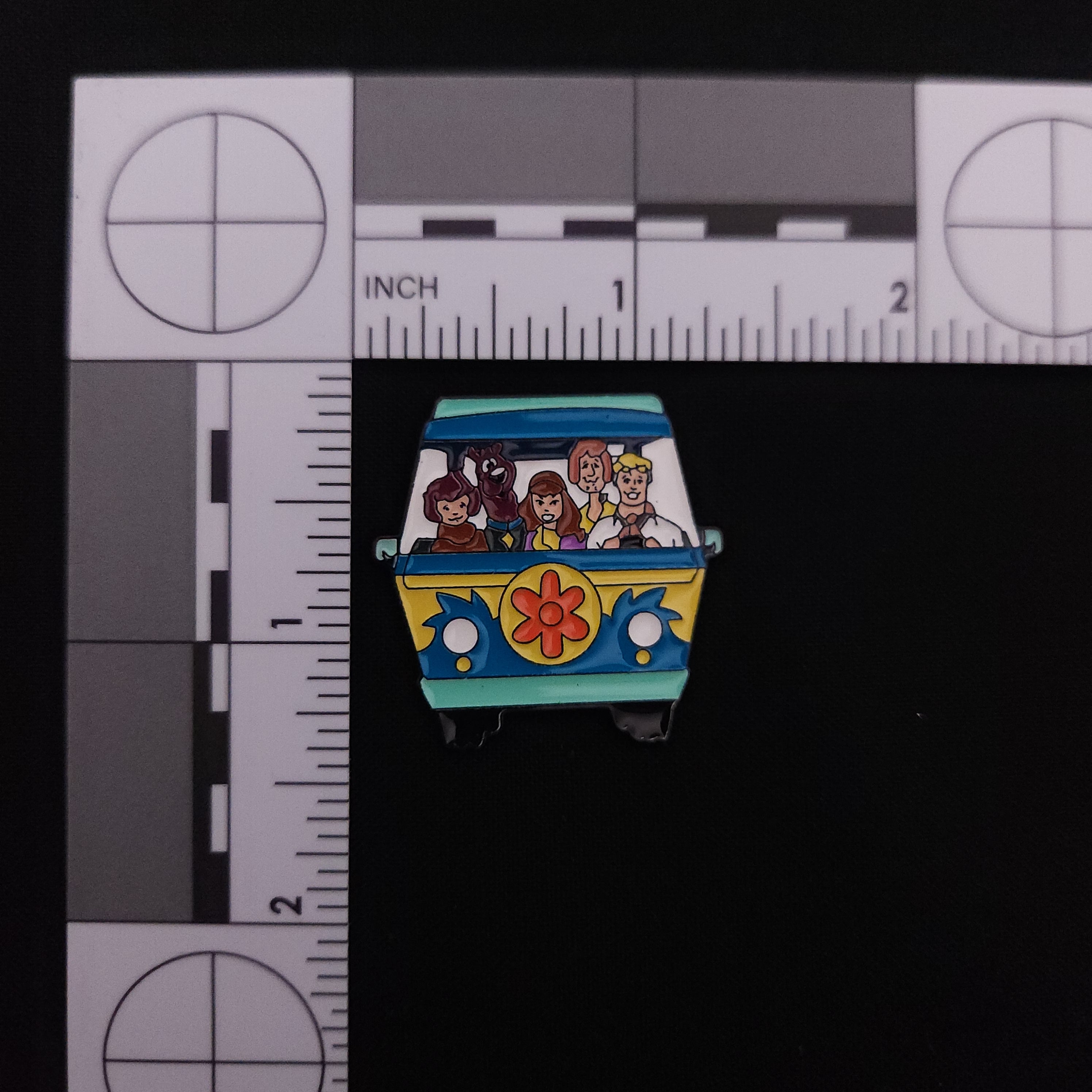 Scooby Door Mystery Machine Front Pin