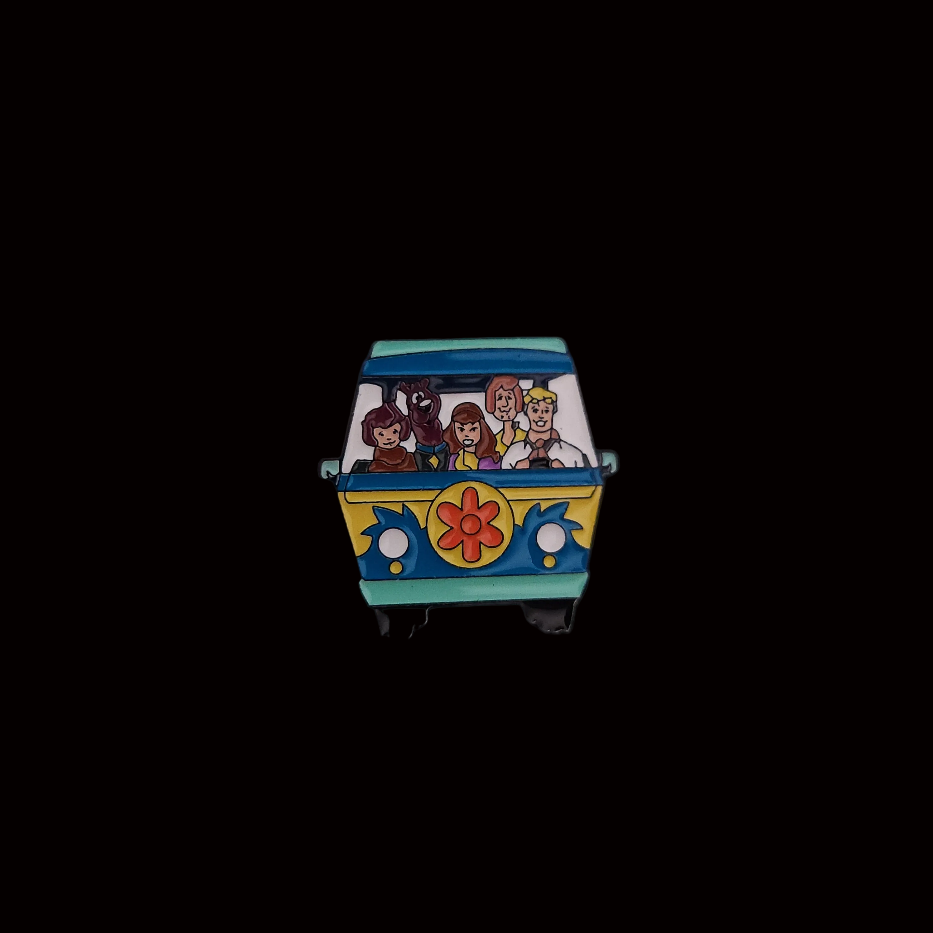 Scooby Door Mystery Machine Front Pin