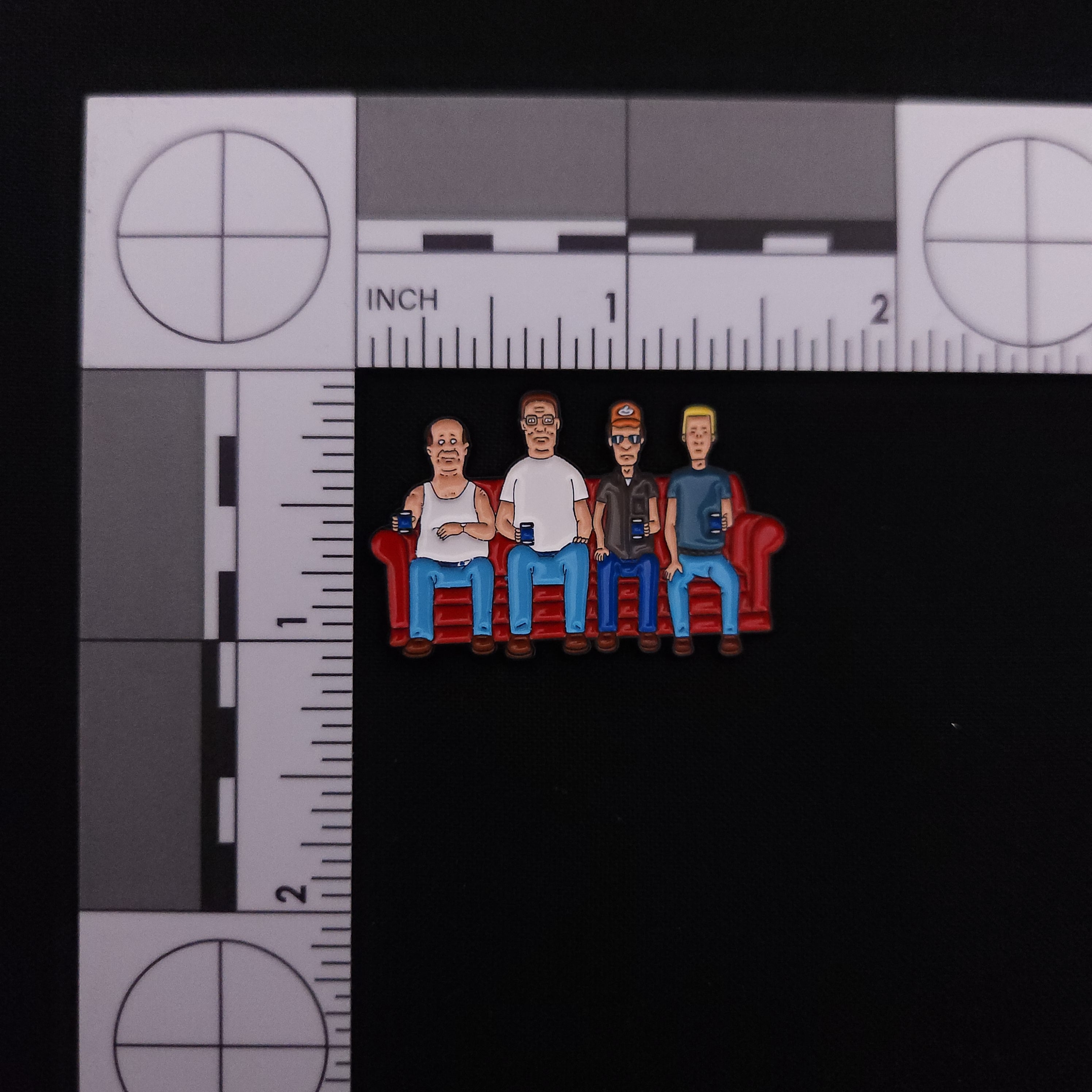King of the Hill Alley Couch Pin